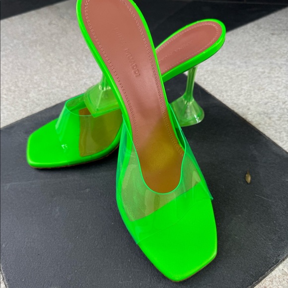 Amina muaddi Lupita PVC mules - Picture 5 of 7